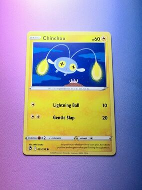 chinchou - 051/195 (common) — pokémon: silver tempest